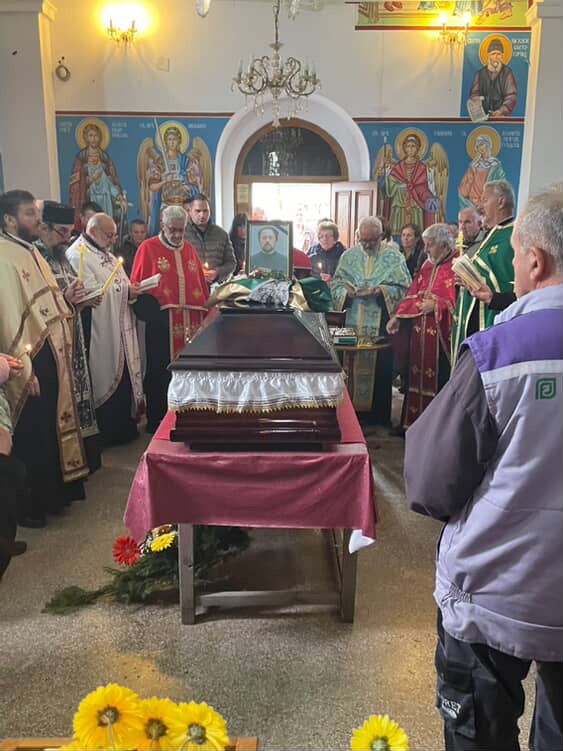 Опело и сахрана протојереја Јована Златића
