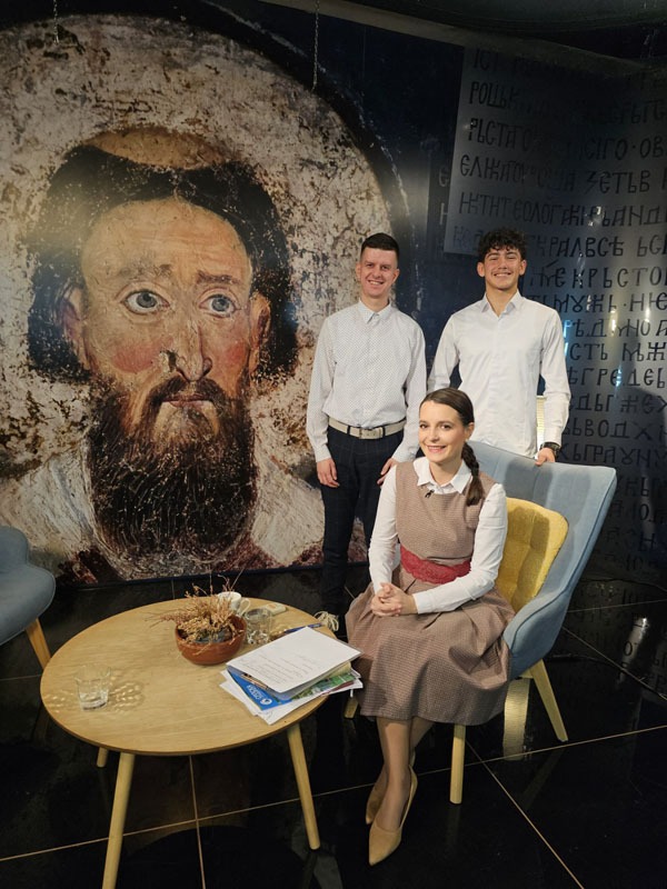 Гостовање на ТВ Храму на тему о библиодрами “Патријарх Аврам“